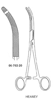 Heaney Hysterectomy Forcep